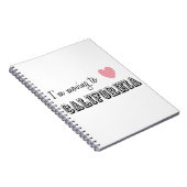 Ik ga naar Californië Notitieboek (Rechterzijde)