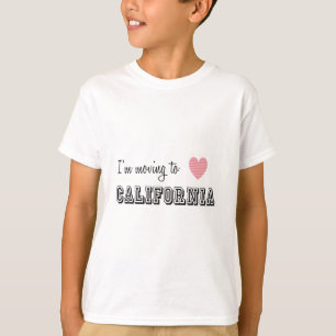 Ik ga naar Californië T-shirt
