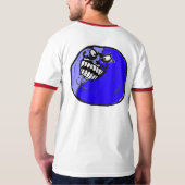 Ik ga naar de bibliotheek om te studeren t-shirt (Achterkant volledig)