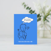 Ik ga naar de hemel van Quiz Briefkaart (Staand voorkant)