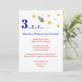 Ik ga naar de maan voor mijn verjaardag kaart (Staand voorkant)