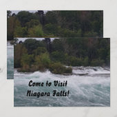 ik ga naar de Niagara Falls! Kaart (Voorkant / Achterkant)