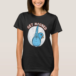 Ik ga naar de ondervloeiing van parrot bij Blue Pa T-shirt
