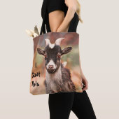Ik ga naar deze schimmelwerper tote bag (Dichtbij)