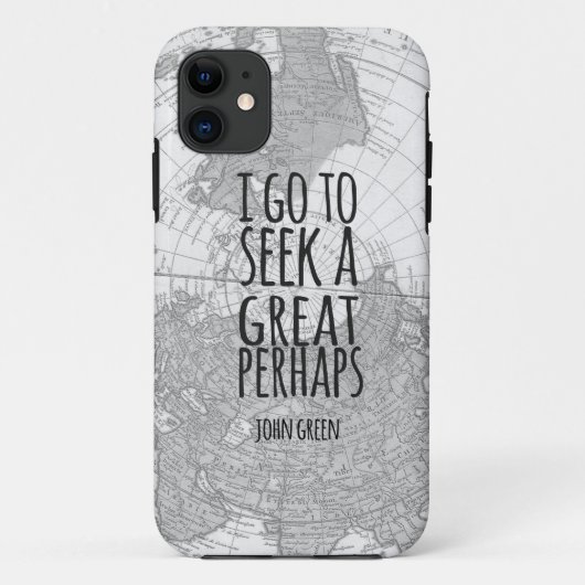 Ik ga naar een geweldige John Green Quote Case-Mate iPhone Case (Achterkant)