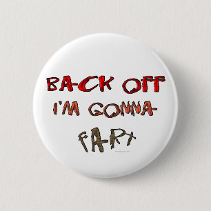 Ik ga naar Fart. Ronde Button 5,7 Cm