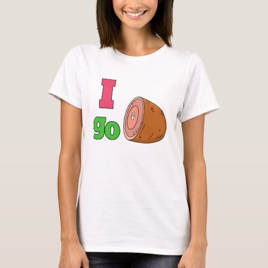 Ik ga naar Ham Tee SHirt (Voorkant)