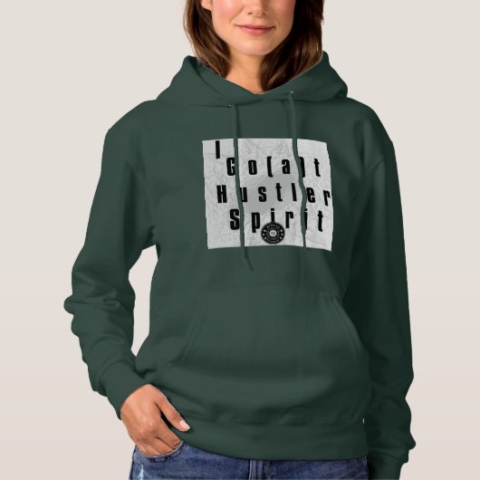 Ik ga naar Hustler Spirit Hoodie (Voorkant)