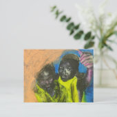 Ik ga naar Legon Briefkaart (Staand voorkant)