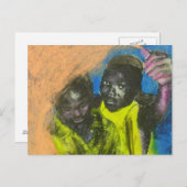 Ik ga naar Legon Briefkaart (Voorkant / Achterkant)