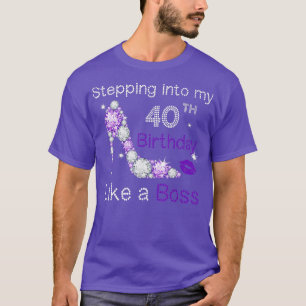 Ik ga naar mijn 40ste verjaardag als een baas Funn T-shirt