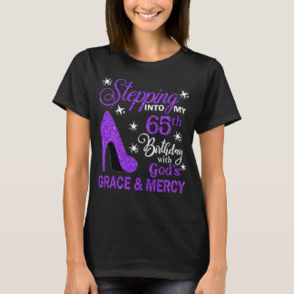 Ik ga naar mijn 65ste verjaardag met God's Grace & T-shirt