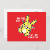 Ik ga naar mijn vader briefkaart (Voorkant / Achterkant)