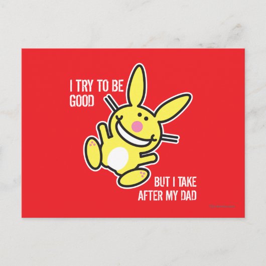 Ik ga naar mijn vader briefkaart (Voorkant)