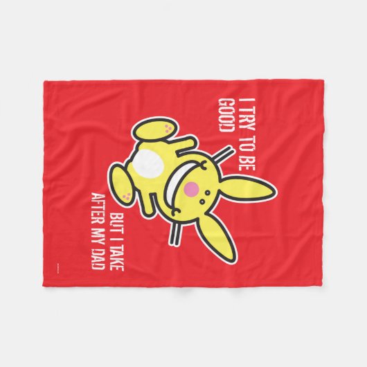 Ik ga naar mijn vader fleece deken (Voorkant (Horizontaal))