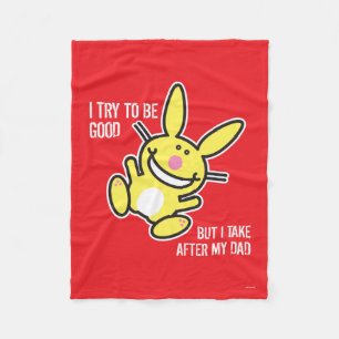 Ik ga naar mijn vader fleece deken