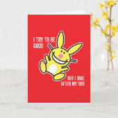 Ik ga naar mijn vader kaart (Gele Bloem)