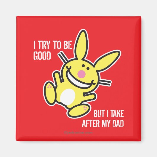 Ik ga naar mijn vader magneet (Voorkant)