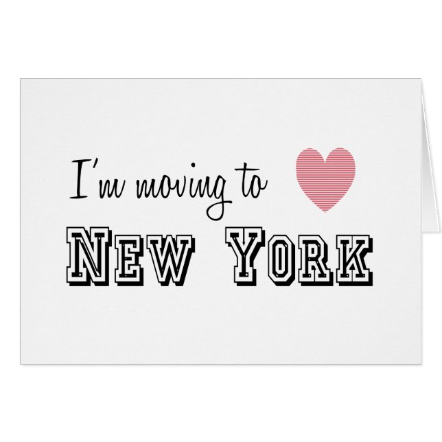 Ik ga naar New York (Voorkant Horizontaal)