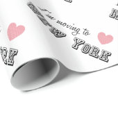 Ik ga naar New York Cadeaupapier (Rol Hoek)