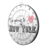 Ik ga naar New York Dartbord (Voorkant Rechts)