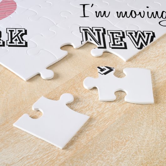 Ik ga naar New York Diagonal Legpuzzel (Zijkant)