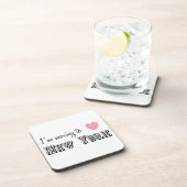 Ik ga naar New York Drankjes Onderzetter (Rechterzijde)