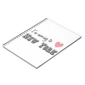 Ik ga naar New York Notitieboek (Linkerzijde)