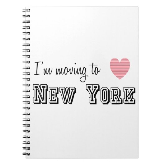 Ik ga naar New York Notitieboek (Voorkant)