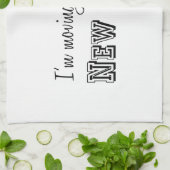 Ik ga naar New York Theedoek (Gevouwen)