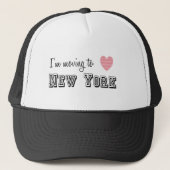 Ik ga naar New York Trucker Pet (Voorkant)