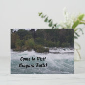 Ik ga naar Niagara Herfsten! Kaart (Staand voorkant)
