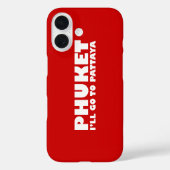 IK GA NAAR PATTAYA Case-Mate iPhone CASE (Achterkant)