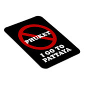 IK GA NAAR PATTAYA MAGNEET (Rechterzijde)