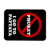 IK GA NAAR PATTAYA MAGNEET (Horizontaal)