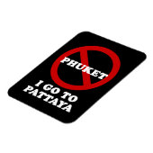 IK GA NAAR PATTAYA MAGNEET (Linkerzijde)