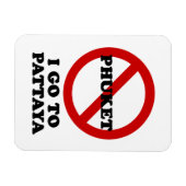 IK GA NAAR PATTAYA MAGNEET (Horizontaal)