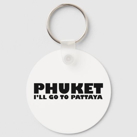 IK GA NAAR PATTAYA SLEUTELHANGER (Voorkant)