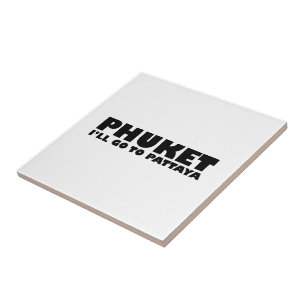 IK GA NAAR PATTAYA TEGELTJE