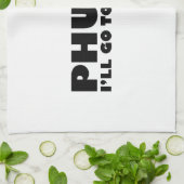 IK GA NAAR PATTAYA THEEDOEK (Gevouwen)