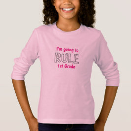 Ik ga naar Regel 1e klas T-shirt