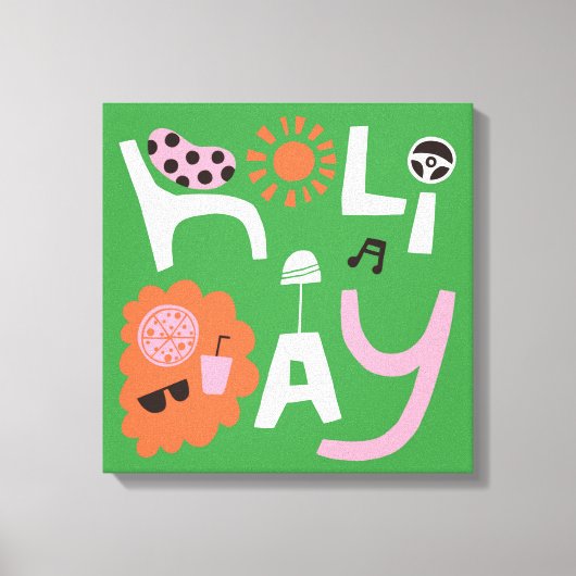 IK GA NAAR SCHEEPSSCHERM CANVAS AFDRUK (Voorkant)