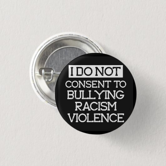 Ik ga niet akkoord ronde button 3,2 cm (Voorkant /achterkant)