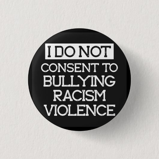 Ik ga niet akkoord ronde button 3,2 cm (Voorkant)