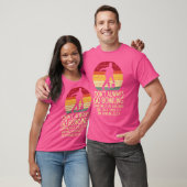 Ik ga niet altijd bowlen Sunset Bowler T-shirt (Unisex)