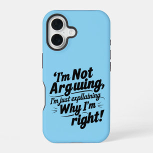 Ik Ga Niet Discussiëren, Ik Leg Net Uit Waarom Ik iPhone 16 Hoesje