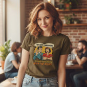 Ik Ga Niet Discussiëren Retro Stripshirt Grappig T-shirt