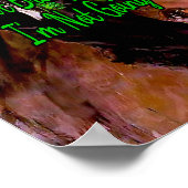 Ik ga niet, een schilderij van Giovanni Boldini Poster (Hoek)