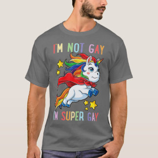 Ik ga niet mee naar de superhomepage van LGB Flag  T-shirt