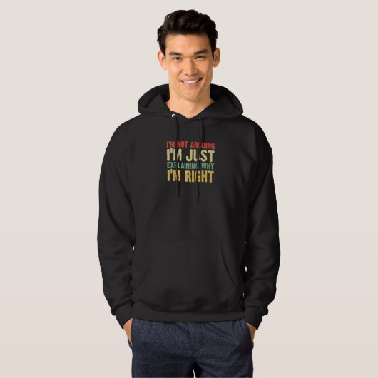 ik ga niet met shirt grapje discussiëren ik leg ge (Voorkant volledig)